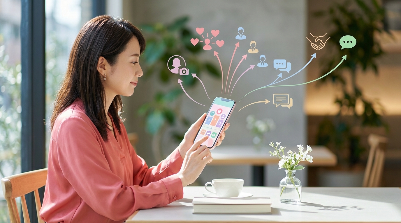 無料期間中にいいね無制限で出会いまで持ち込める